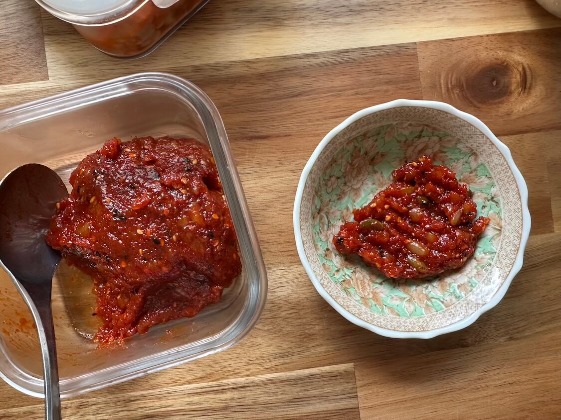 韓国の塩辛の種類いろいろ。씨앗젓갈（シアッチョッカル）