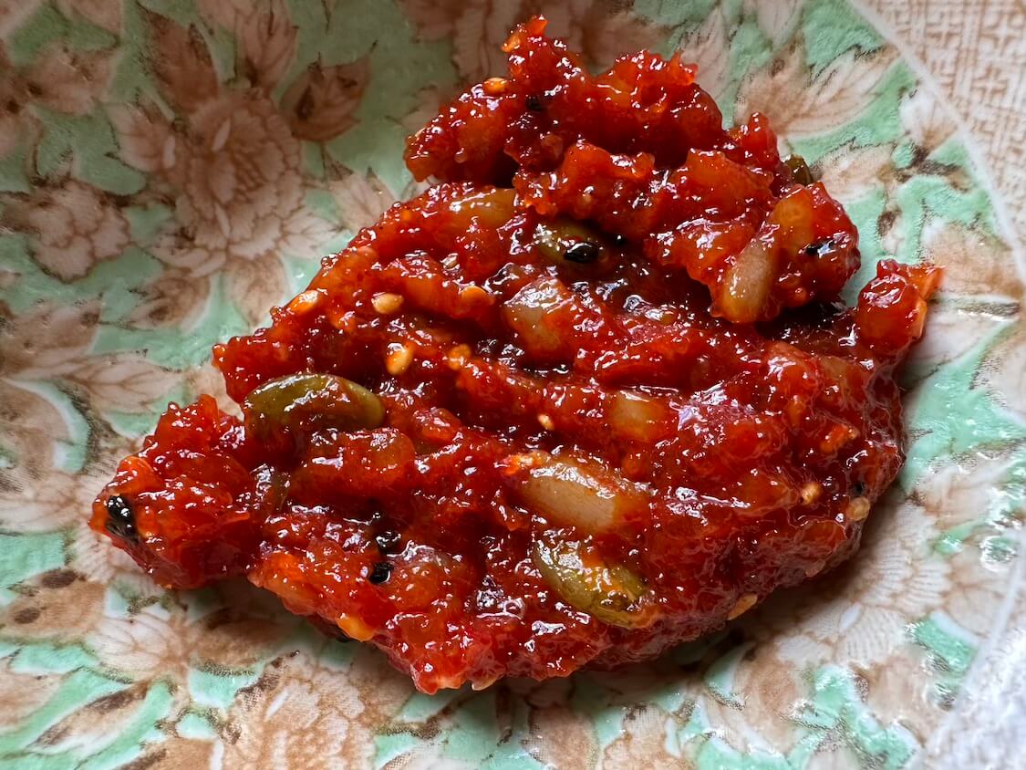 韓国の塩辛の種類いろいろ。씨앗젓갈（シアッチョッカル）。